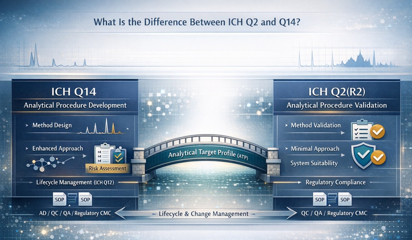 Difference Between ICH Q2 and Q14?