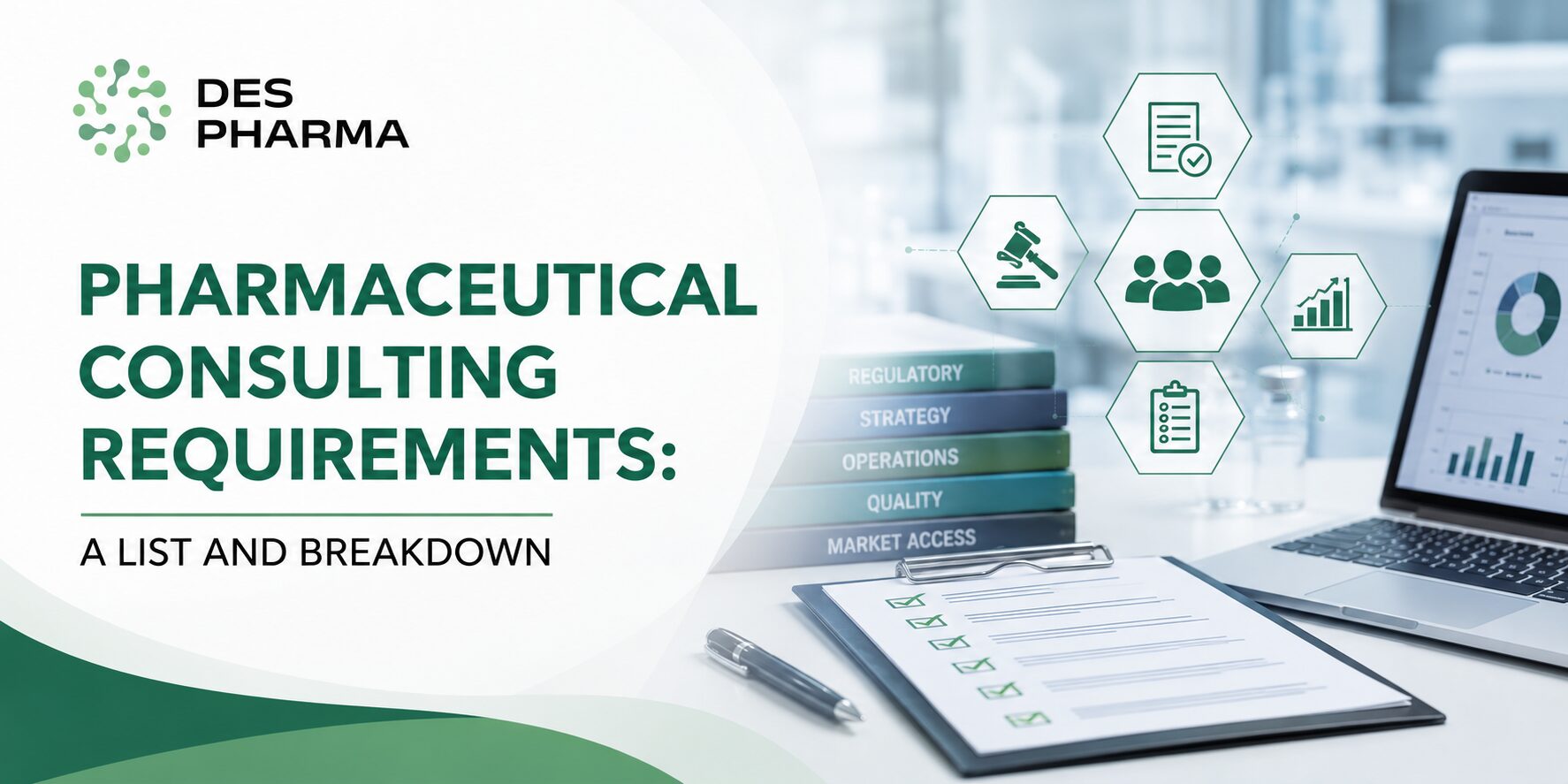 pharma consulting requirements